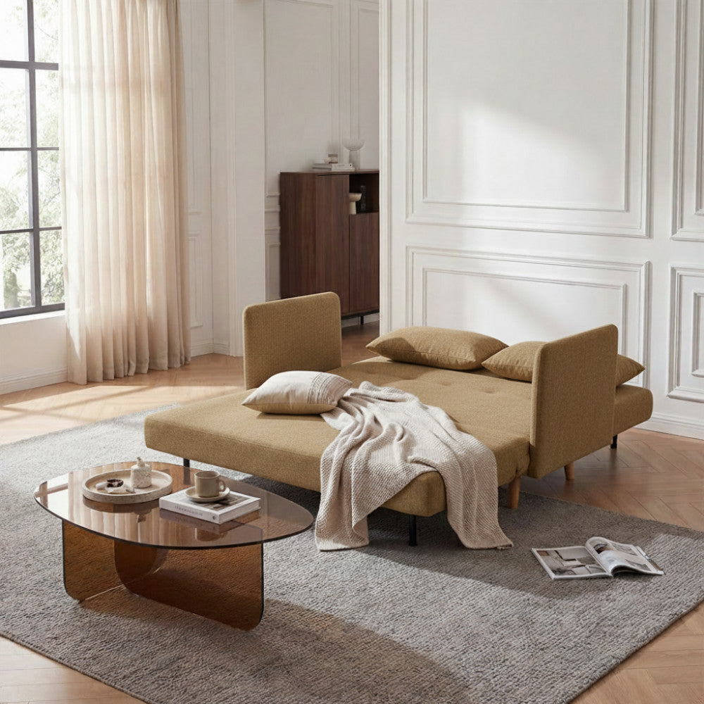 belushi-sofa-cama-de-2-plazas-en-tela-con-patas-de-madera-oscura__Bronce