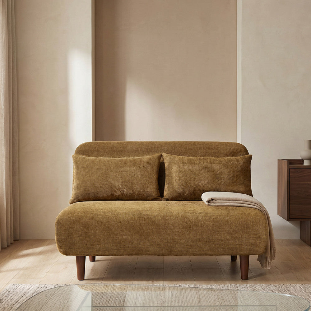 nella-sofa-cama-de-2-plazas-de-tela-con-patas-de-madera-oscura__Bronce