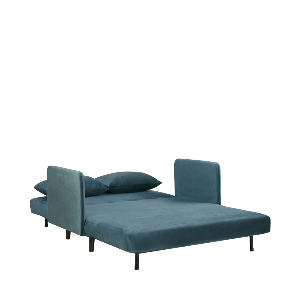 belushi-sofa-cama-de-2-plazas-en-terciopelo-l120cm__Pato azul