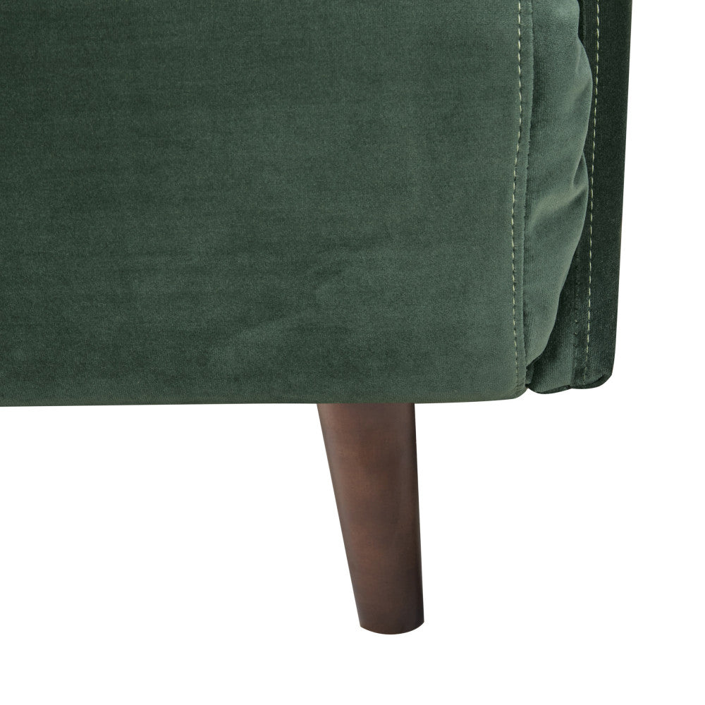 belushi-sofa-cama-de-2-plazas-en-terciopelo-l120cm__Verde bosque