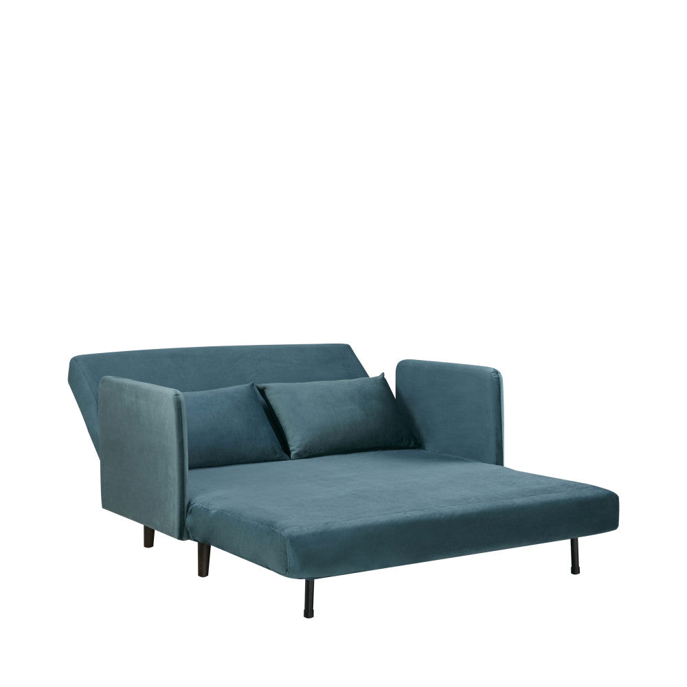 belushi-sofa-cama-de-2-plazas-en-terciopelo-l120cm__Pato azul