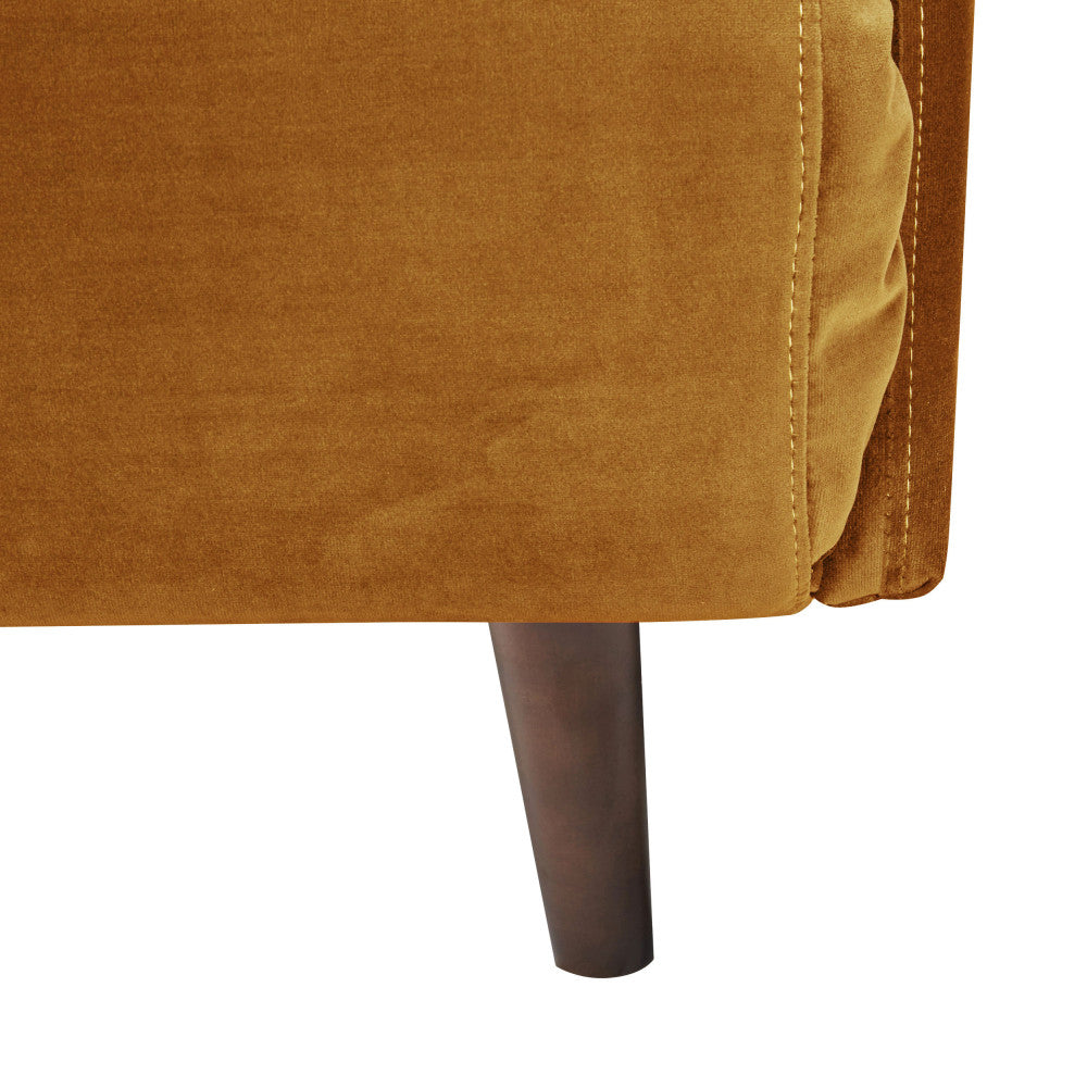 belushi-sofa-cama-de-2-plazas-en-terciopelo-l120cm__Amarillo mostaza