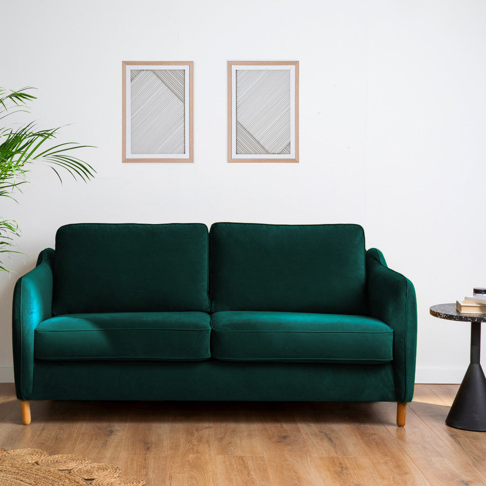 vornay-sofa-cama-express-de-3-plazas-en-terciopelo__Verde eucalipto