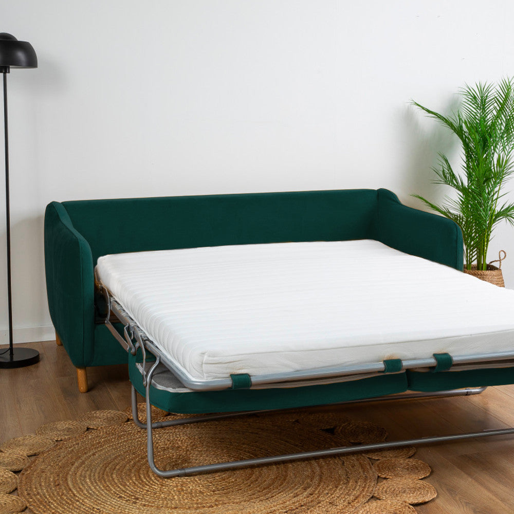 vornay-sofa-cama-express-de-3-plazas-en-terciopelo__Verde eucalipto