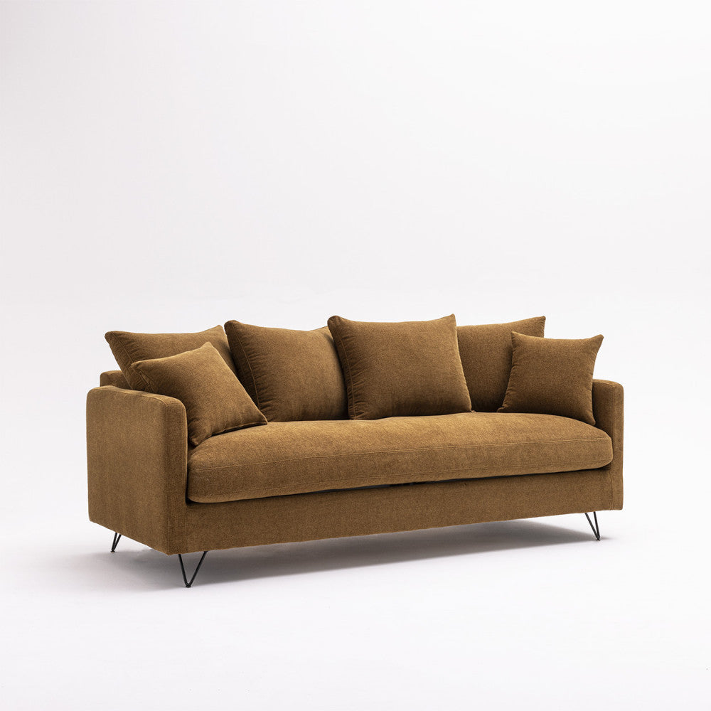 villabon-sofa-cama-de-3-plazas-en-tela-con-patas-metalicas-de-horquilla-negro__Bronce