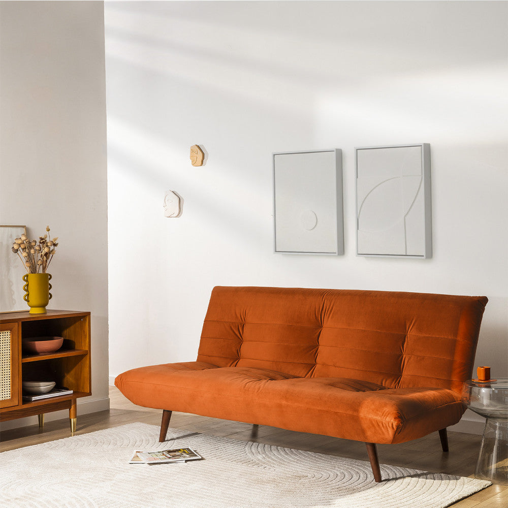tommy-sofa-cama-de-3-plazas-en-terciopelo__Óxido