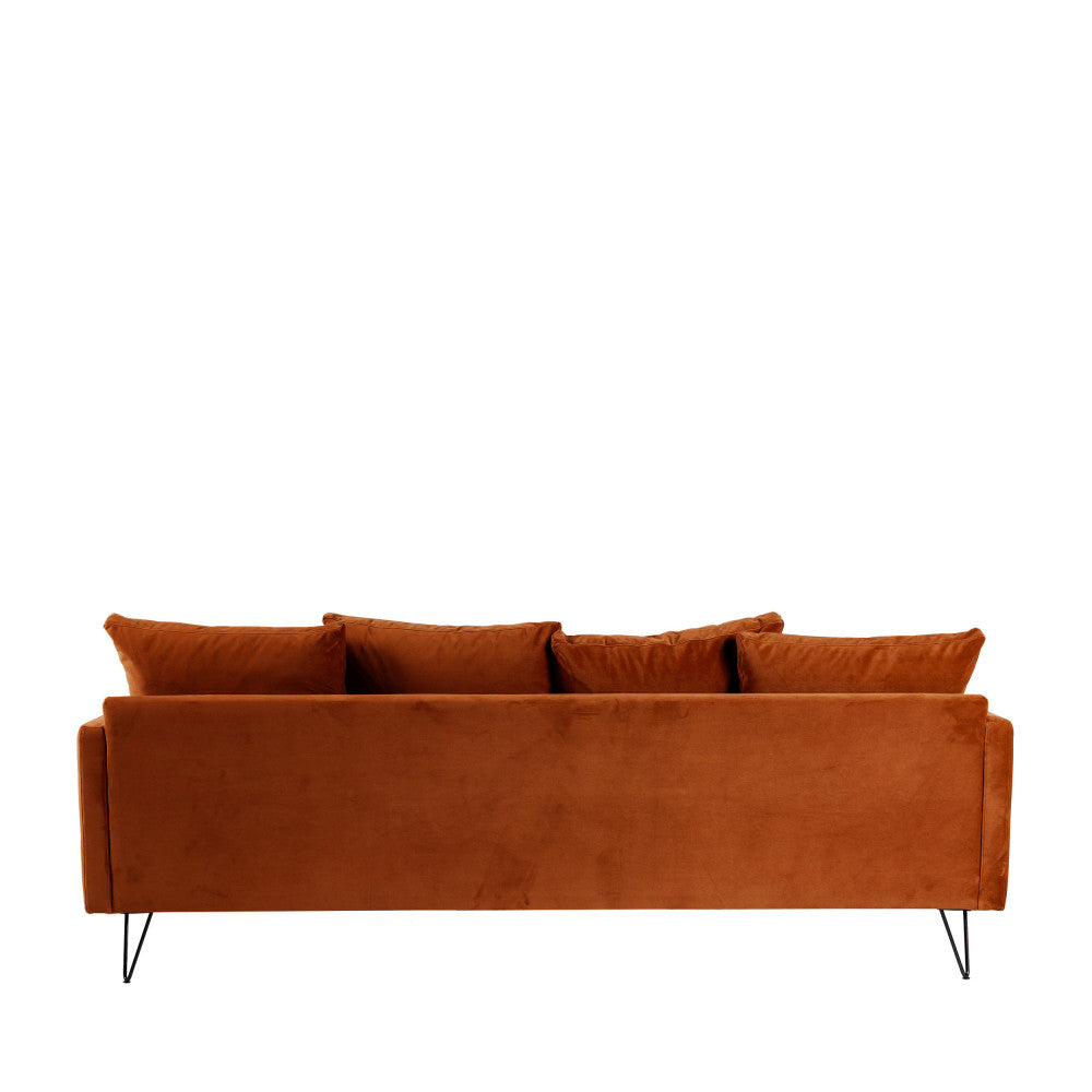 villabon-sofa-cama-de-3-plazas-en-terciopelo-con-patas-metalicas-de-horquilla-negras__Óxido