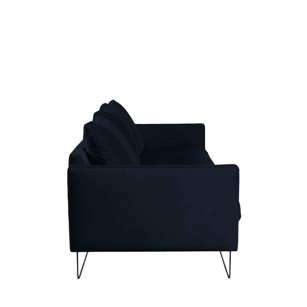 villabon-sofa-cama-de-4-plazas-en-terciopelo-con-patas-metalicas-de-horquilla-negras__Azul marino