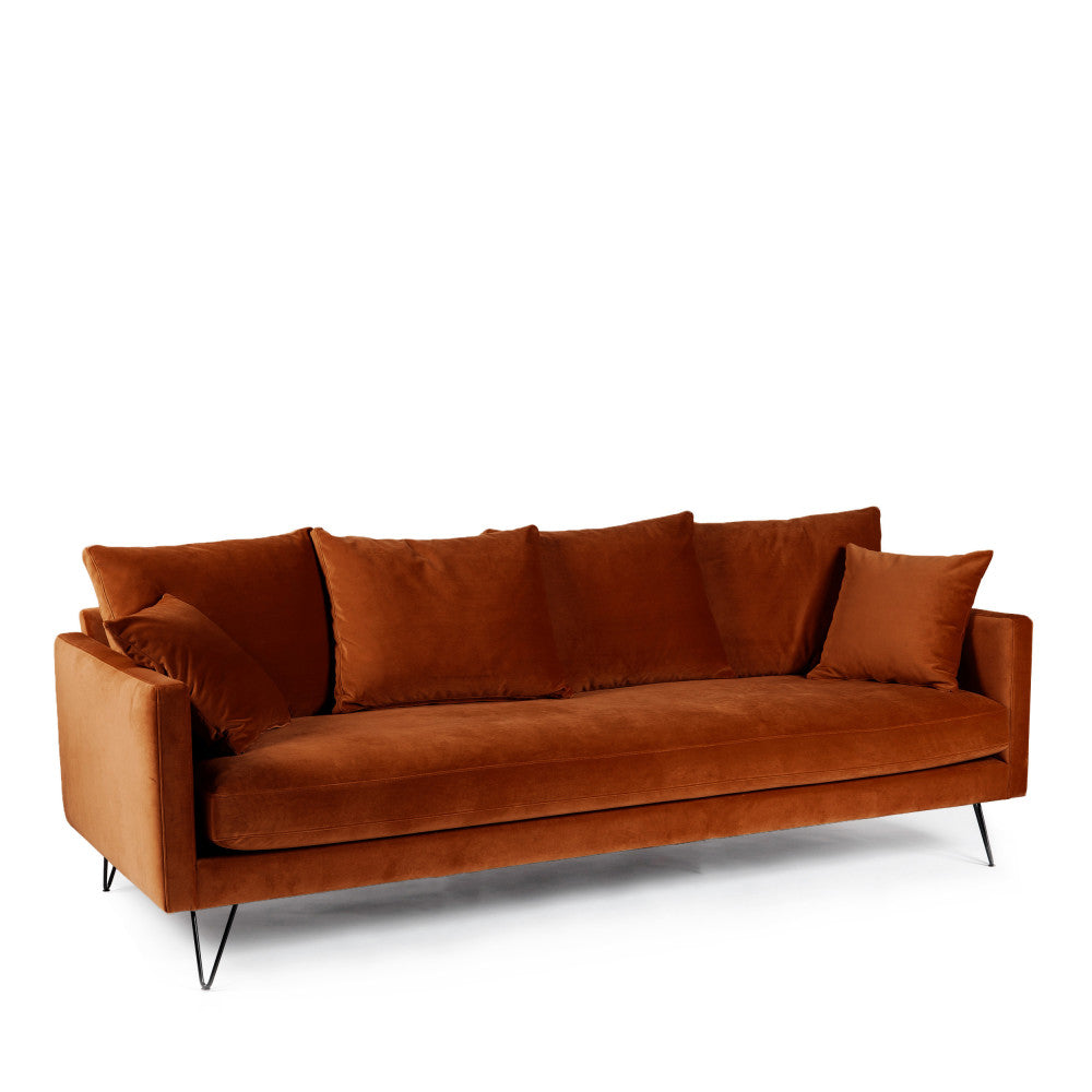 villabon-sofa-cama-de-4-plazas-en-terciopelo-con-patas-metalicas-de-horquilla-negras__Óxido