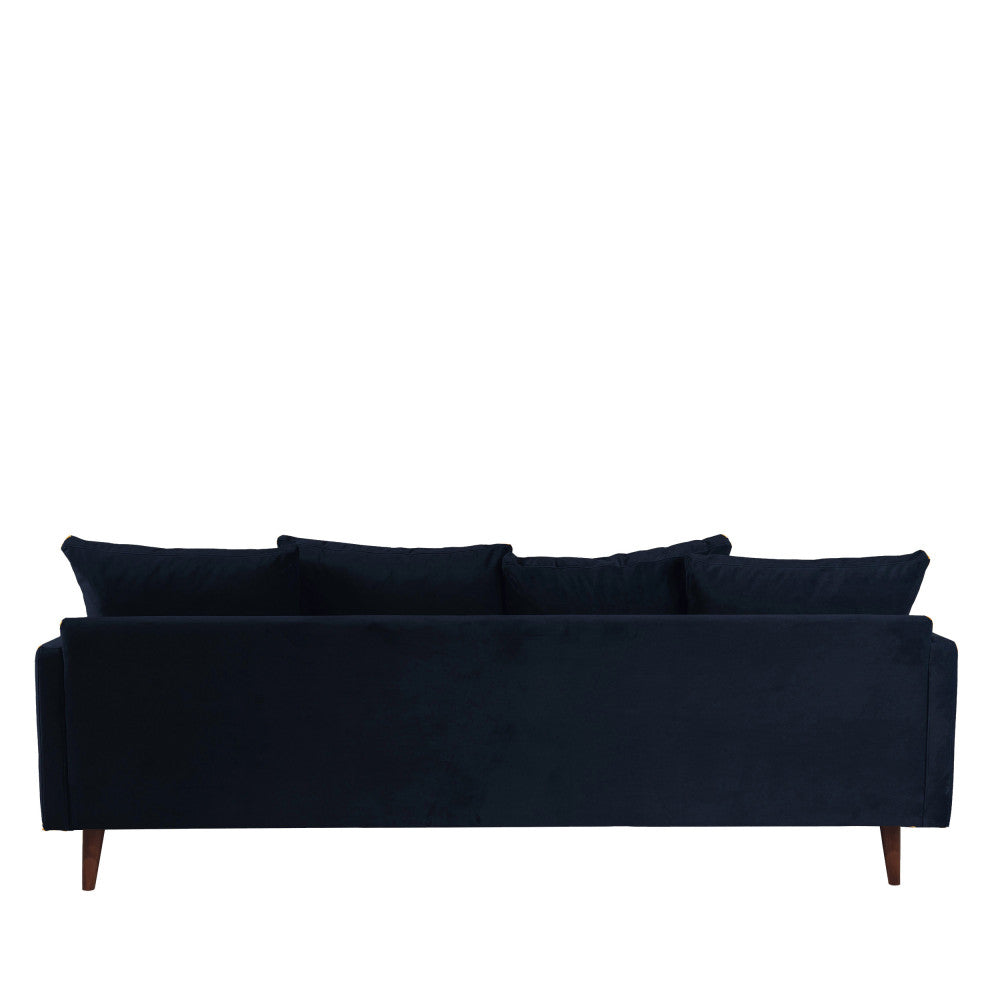 villabon-sofa-cama-de-4-plazas-en-terciopelo-con-patas-de-madera-oscura__Azul marino