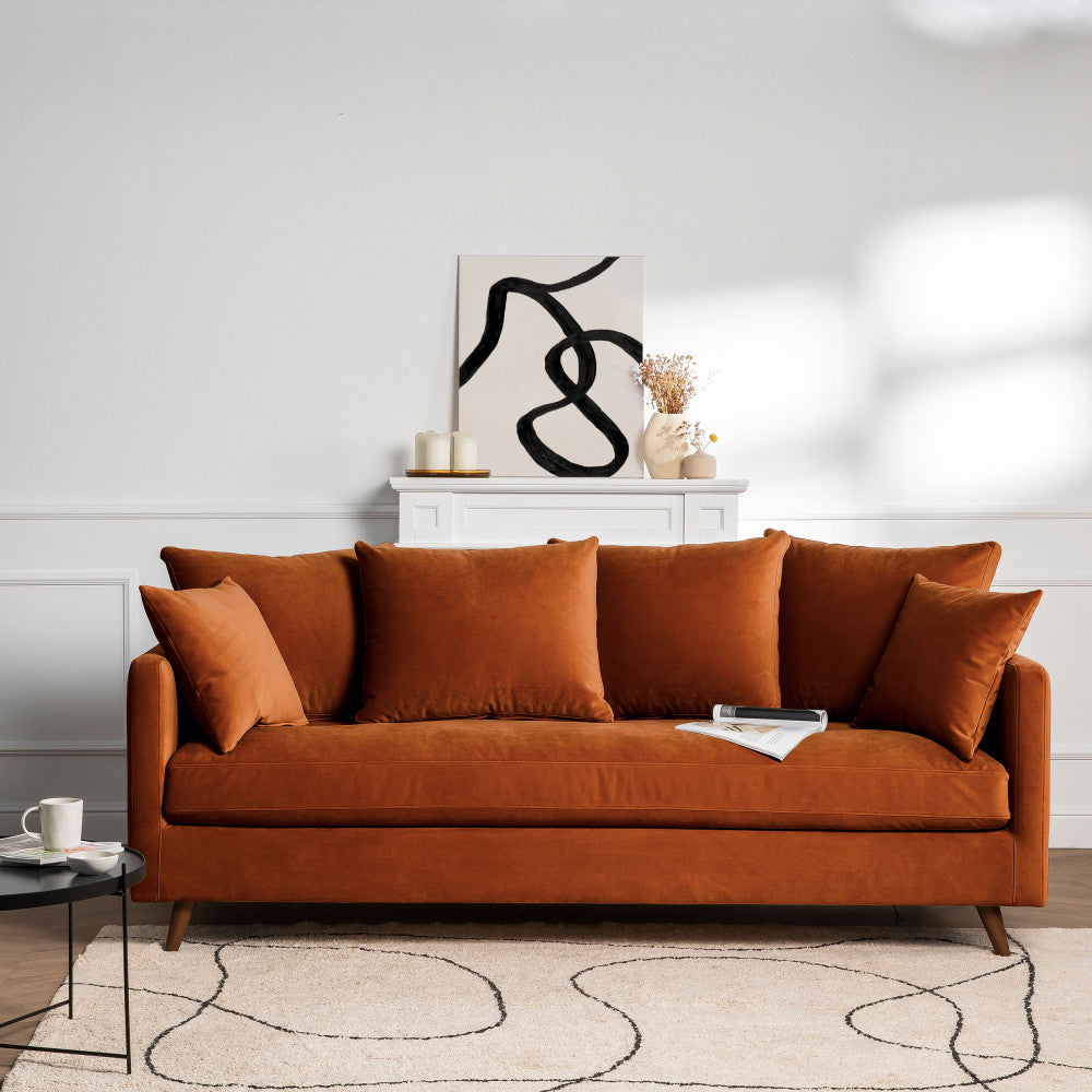villabon-sofa-cama-de-4-plazas-en-terciopelo-con-patas-de-madera-oscura__Óxido