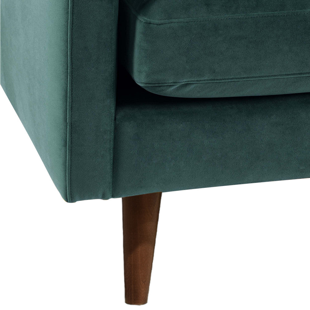 villabon-sofa-cama-de-4-plazas-en-terciopelo-con-patas-de-madera-oscura__Verde eucalipto
