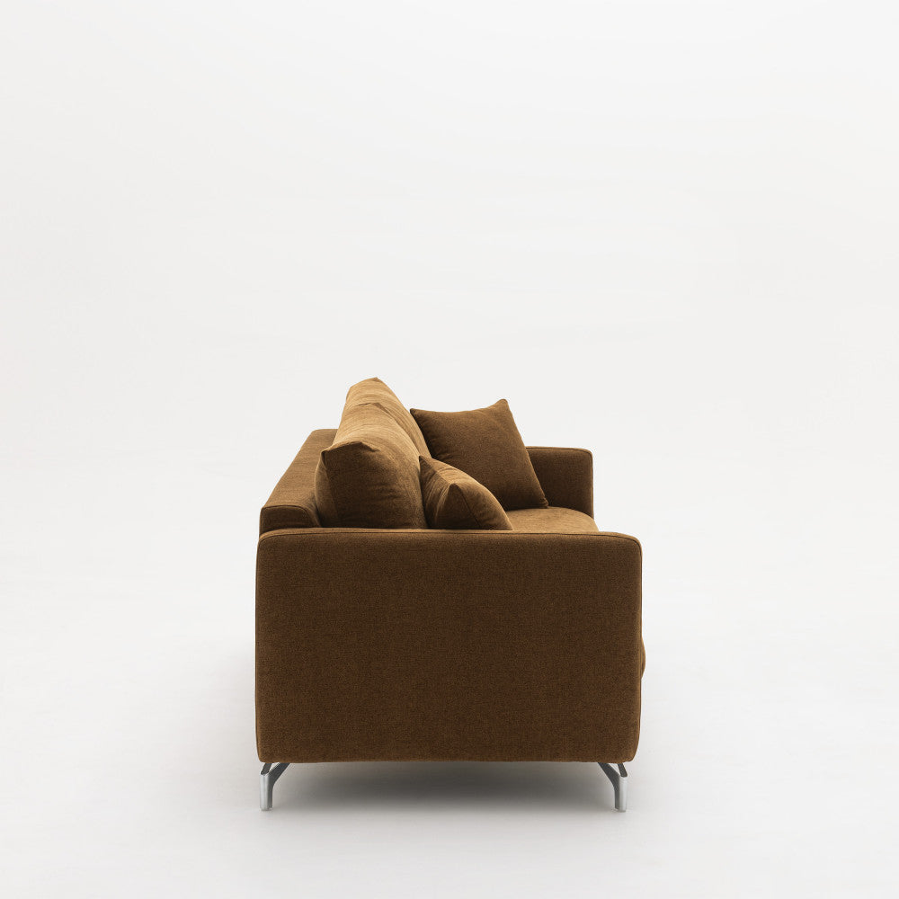 steffen-sofa-cama-convertible-express-de-3-plazas-en-tela-y-patas-de-cromo__Bronce