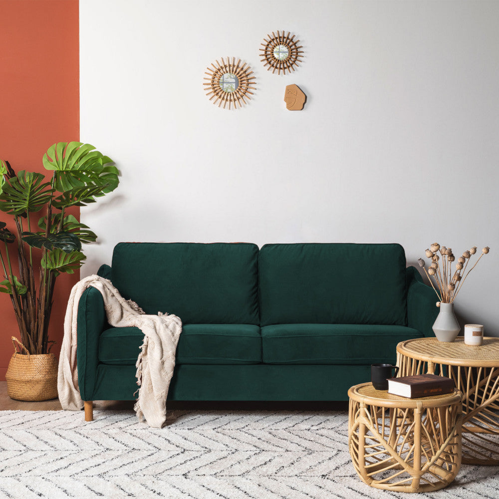 vornay-sofa-cama-expres-de-2-plazas-en-terciopelo__Verde eucalipto