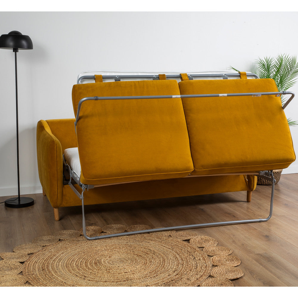 vornay-sofa-cama-expres-de-2-plazas-en-terciopelo__Amarillo mostaza