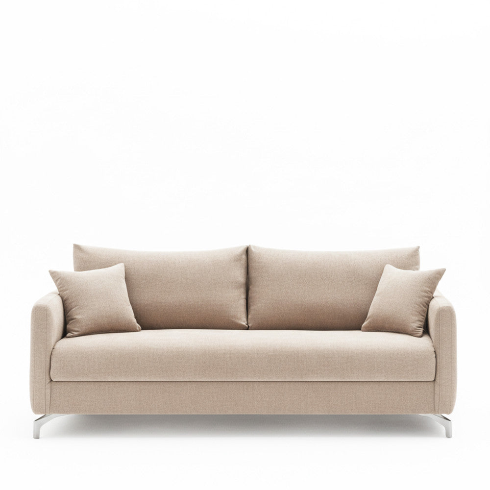 steffen-sofa-recto-de-3-plazas-en-tela-y-patas-de-cromo__Beige