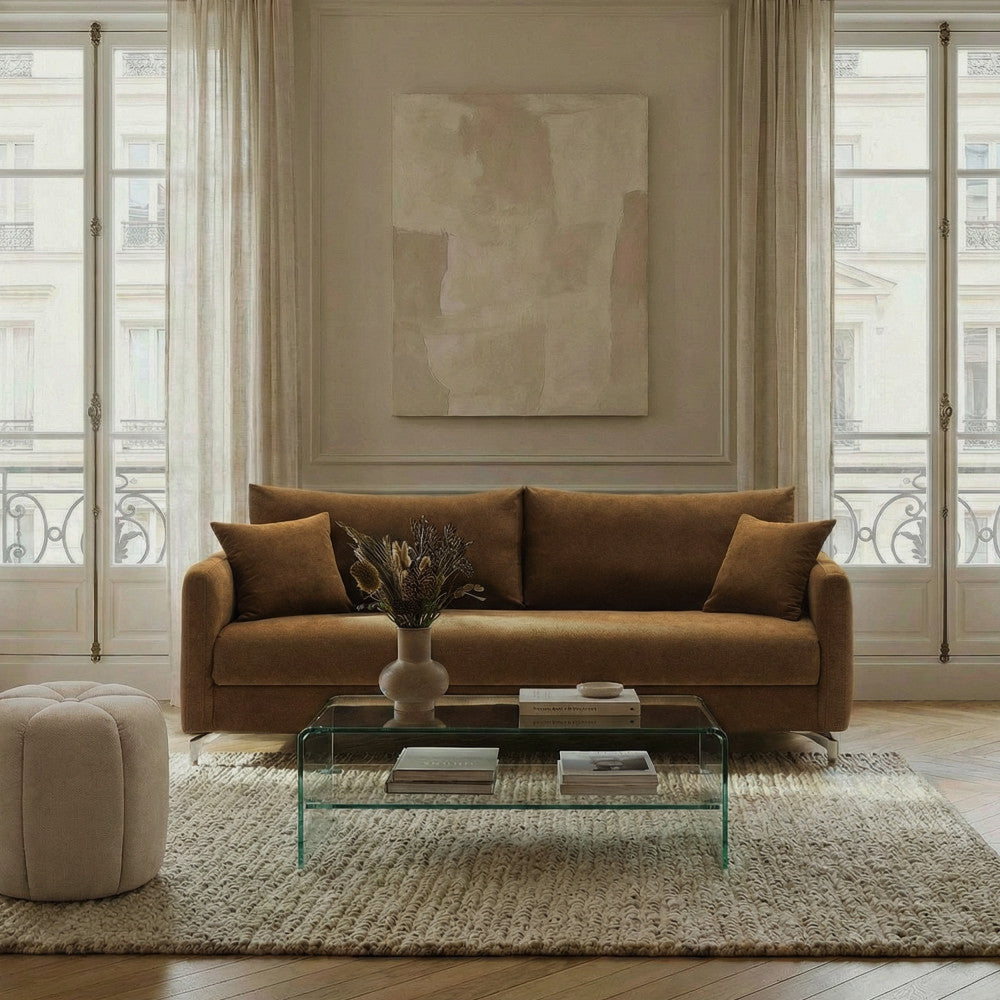 steffen-sofa-recto-de-3-plazas-en-tela-y-patas-de-cromo__Bronce