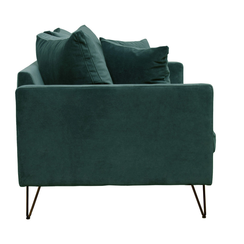 villabon-sofa-de-3-plazas-de-terciopelo-con-patas-metalicas-de-horquilla-negras__Verde eucalipto