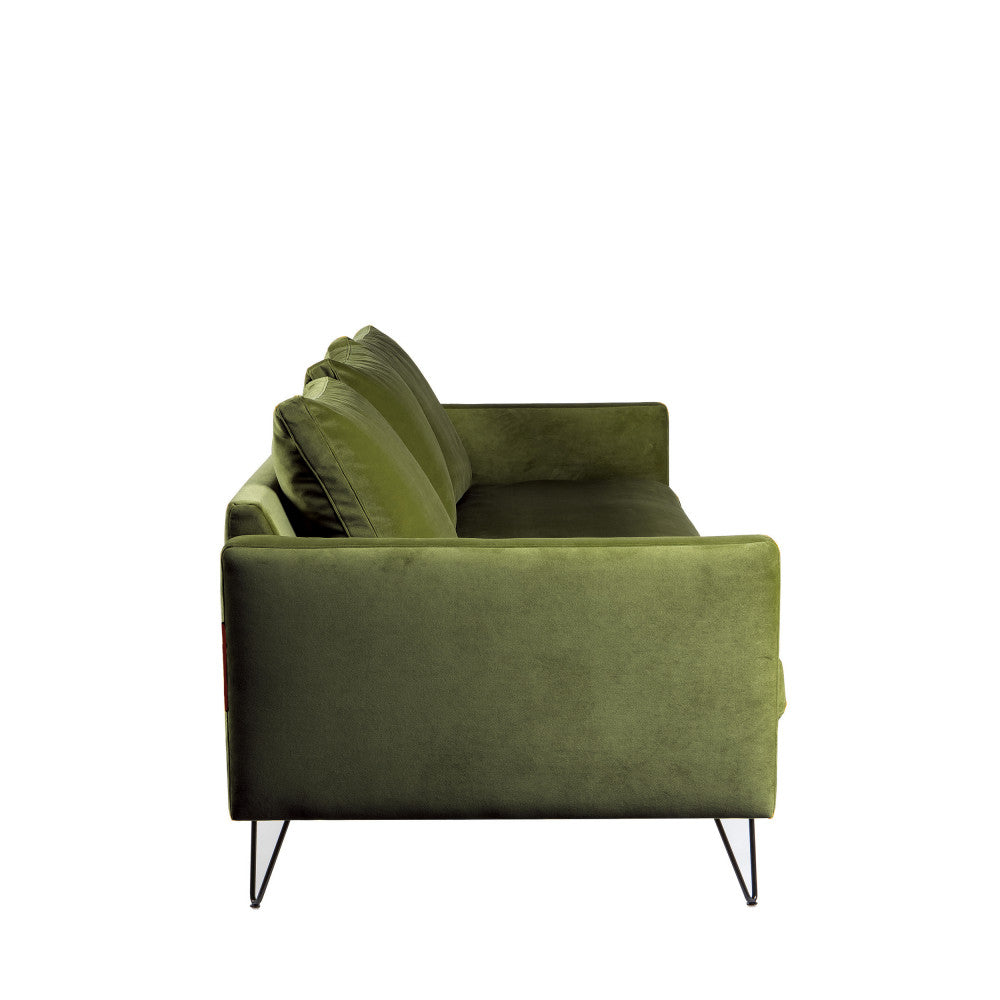villabon-sofa-de-4-plazas-en-terciopelo-con-patas-de-horquilla-negras__Verde oliva