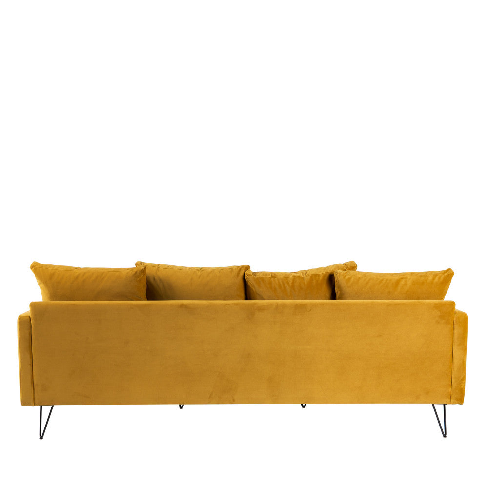 villabon-sofa-de-4-plazas-en-terciopelo-con-patas-de-horquilla-negras__Amarillo mostaza