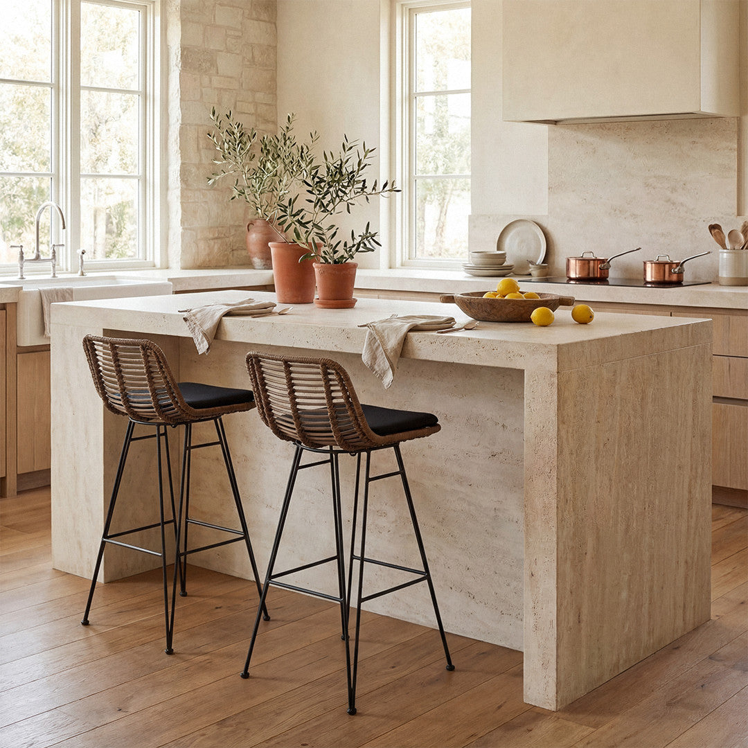capurgana-lote-de-2-sillas-de-bar-de-diseno-en-ratan-h67cm__Madera oscura