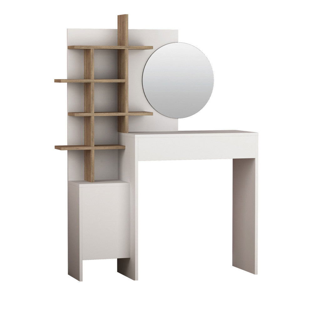 niya-tocador-con-1-cajon-y-espejo-l71-50-cm__Madera blanca y clara