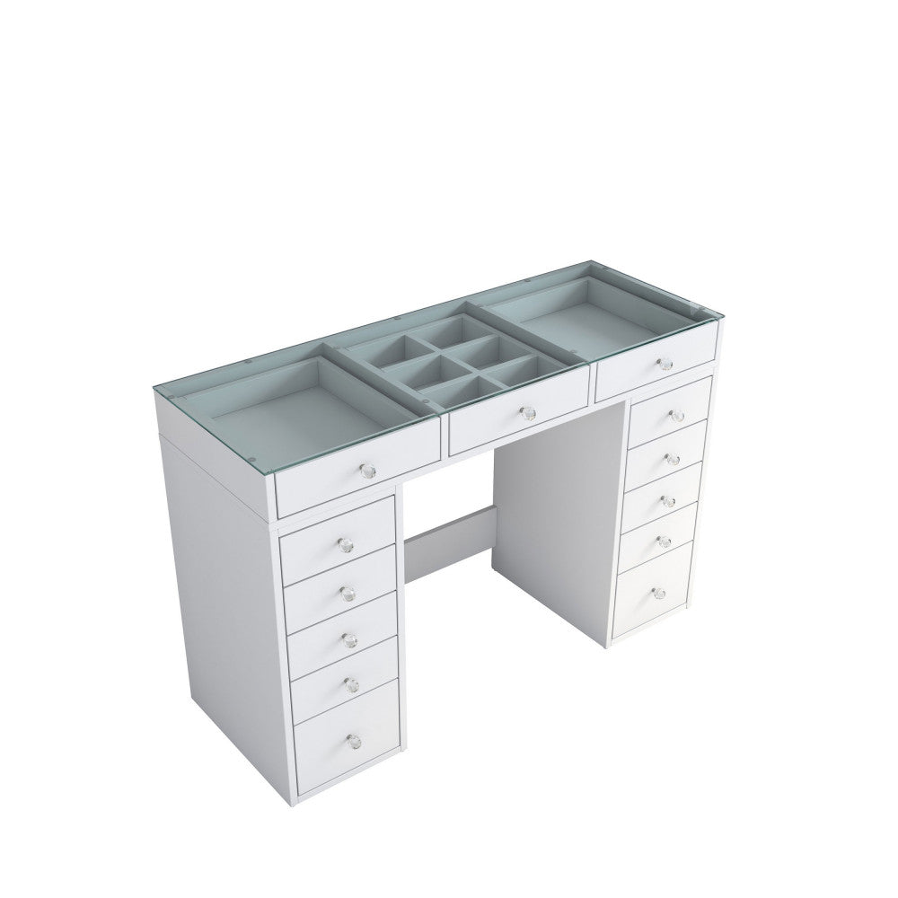 tiya-tocador-con-13-cajones-y-tablero-de-vidrio-l120cm__Blanco