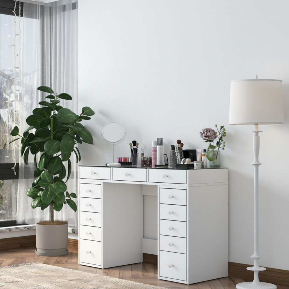 tiya-tocador-con-13-cajones-y-tablero-de-vidrio-l120cm__Blanco