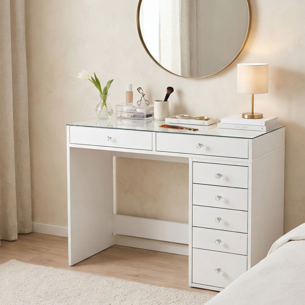 tiya-tocador-con-7-cajones-y-encimera-de-vidrio-l90cm__Blanco