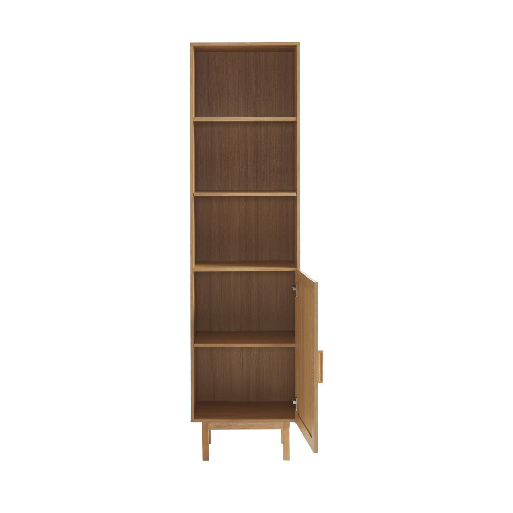 june-armario-de-almacenamiento-de-madera-y-cana-h190cm__Madera clara