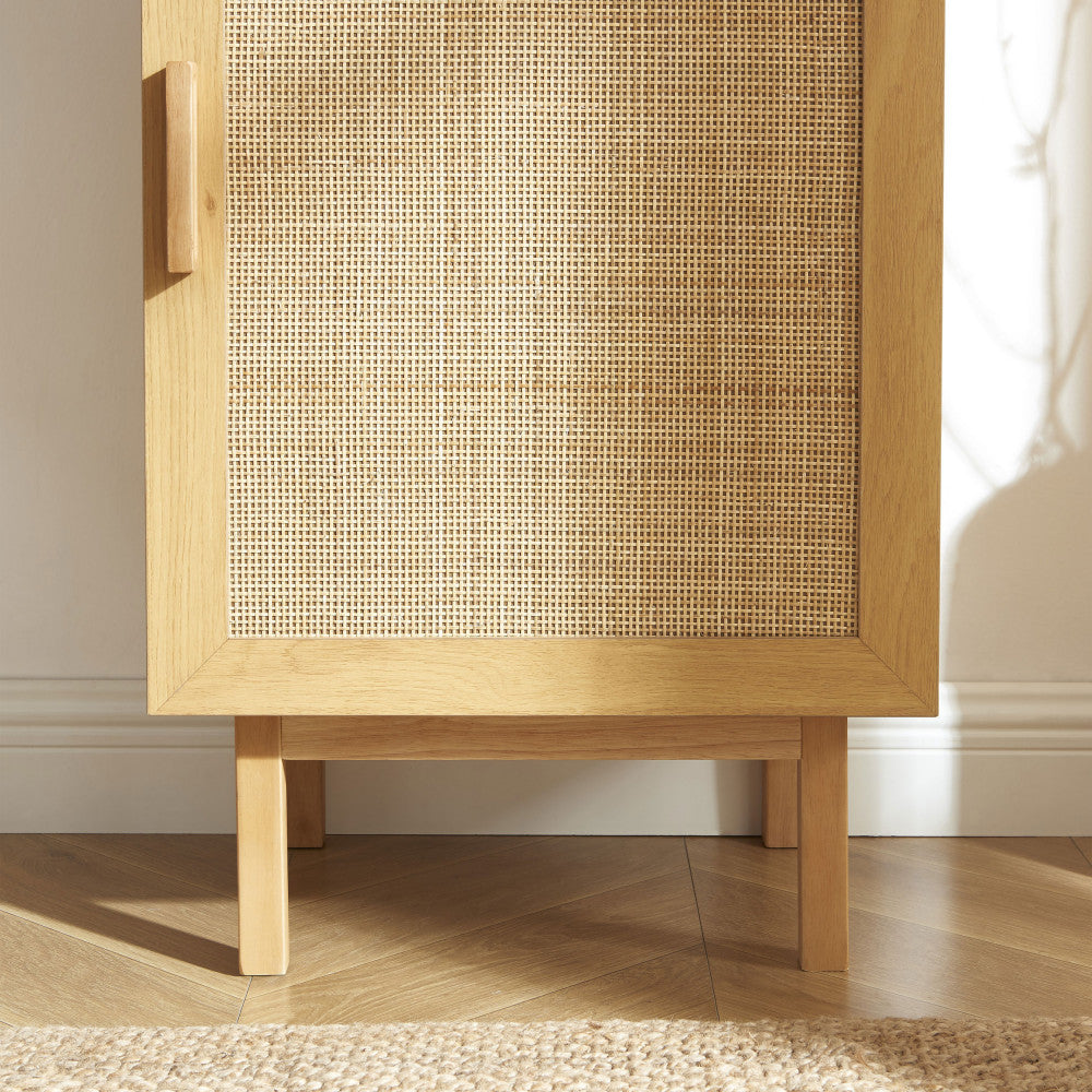 june-armario-de-almacenamiento-de-madera-y-cana-h190cm__Madera clara