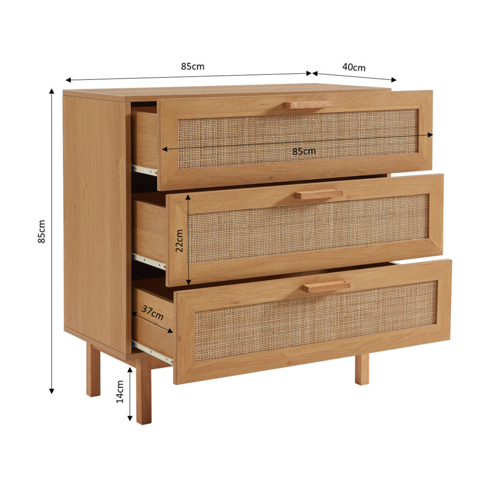 june-comoda-de-3-cajones-de-madera-y-ratan-l85cm__Madera clara
