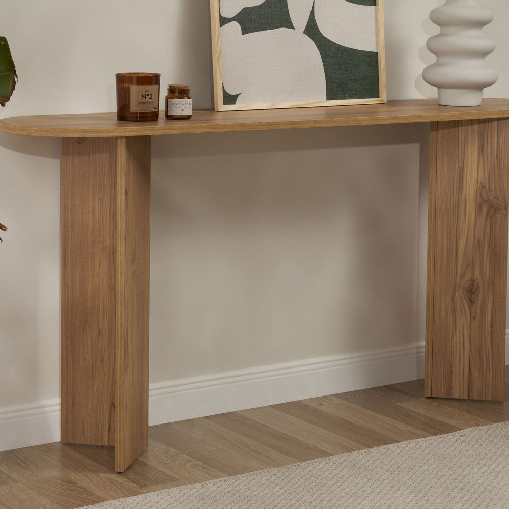 sam-consola-ovalada-de-madera-l150cm__Madera clara