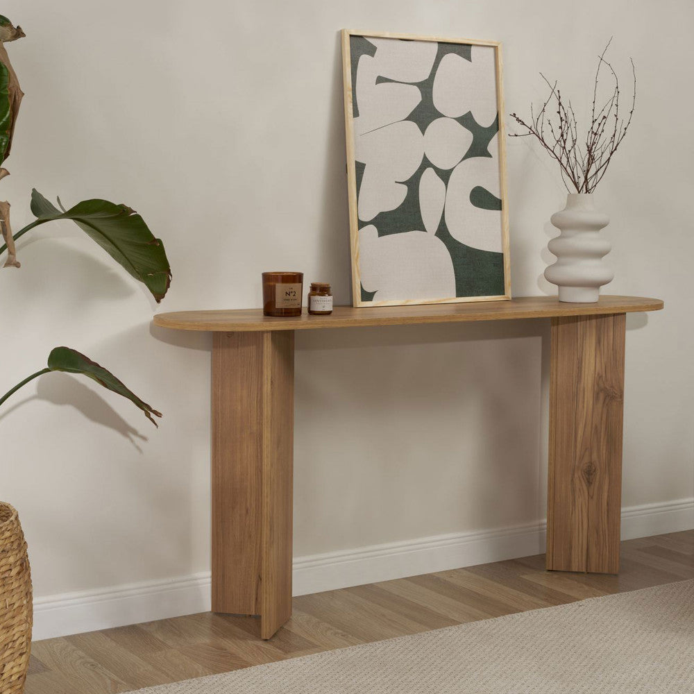 sam-consola-ovalada-de-madera-l150cm__Madera clara
