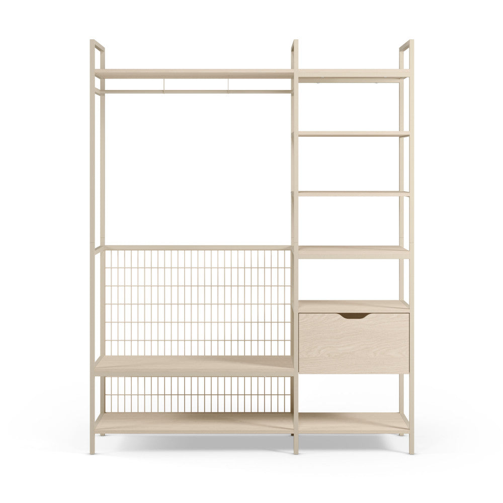 aqaba-armario-abierto-modular-de-2-elementos-en-metal-y-madera-l140xa179-5cm__Beige Imagen