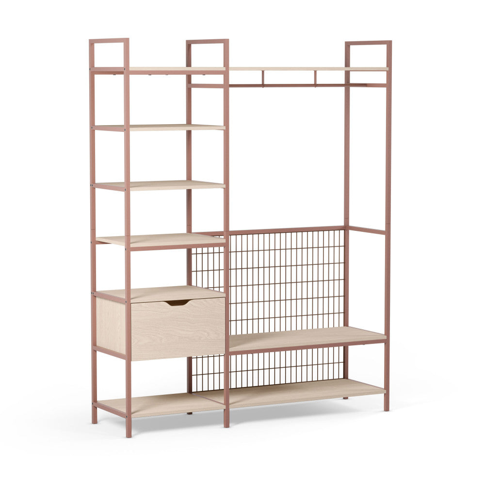 aqaba-armario-abierto-modular-de-2-elementos-en-metal-y-madera-l140xa179-5cm__Terracota