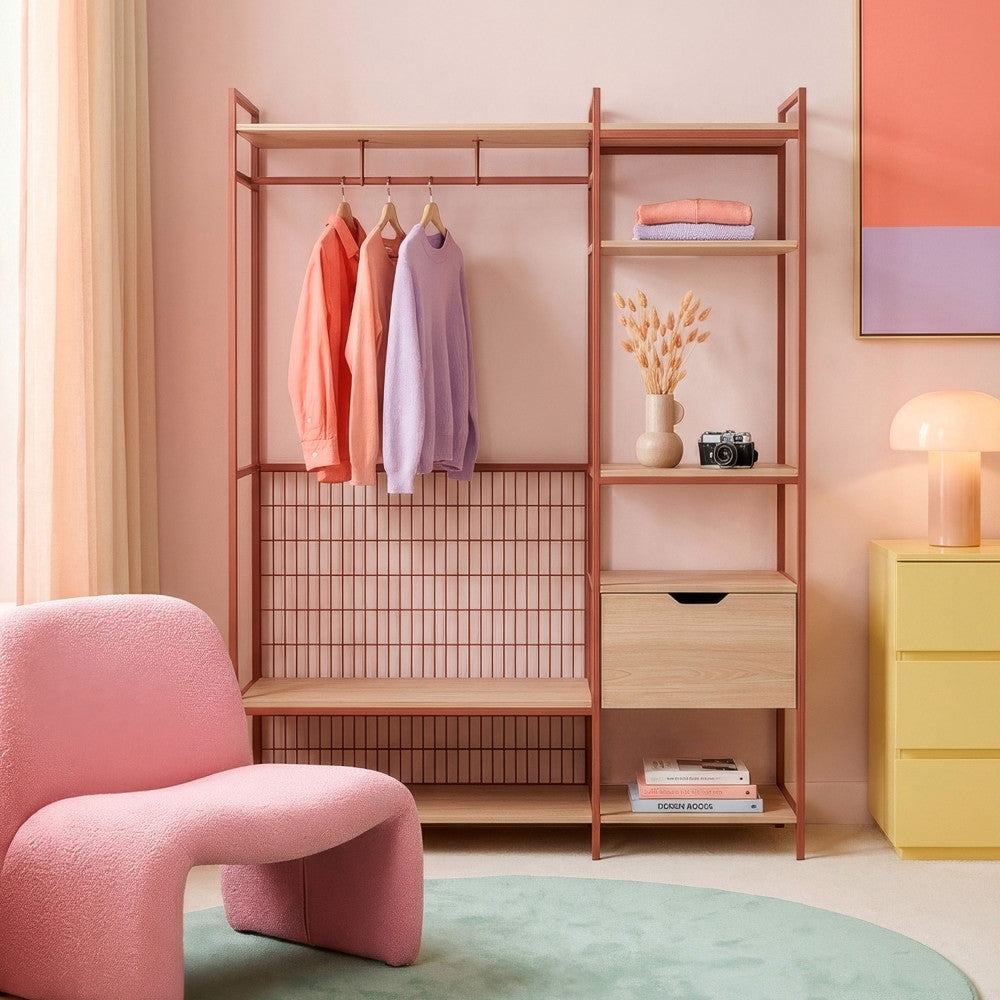 aqaba-armario-abierto-modular-de-2-elementos-en-metal-y-madera-l140xa179-5cm__Terracota