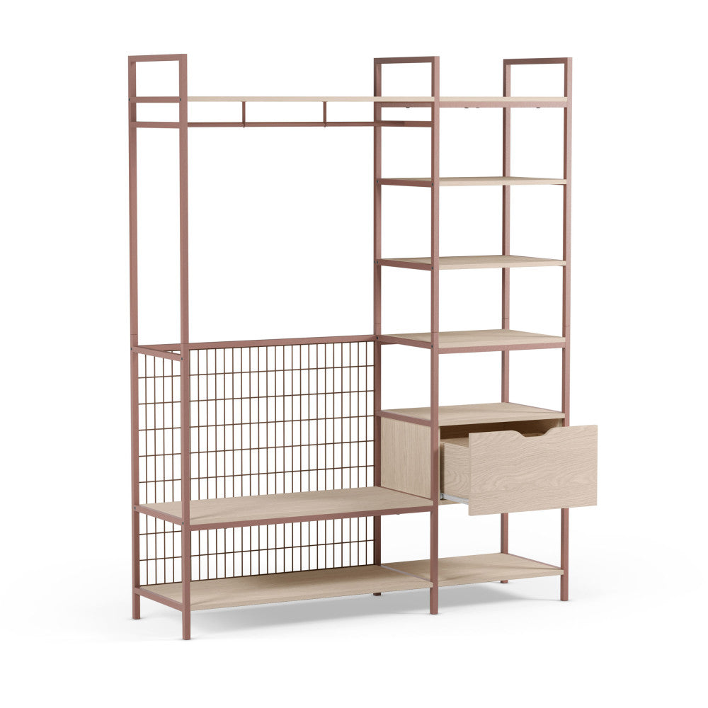 aqaba-armario-abierto-modular-de-2-elementos-en-metal-y-madera-l140xa179-5cm__Terracota