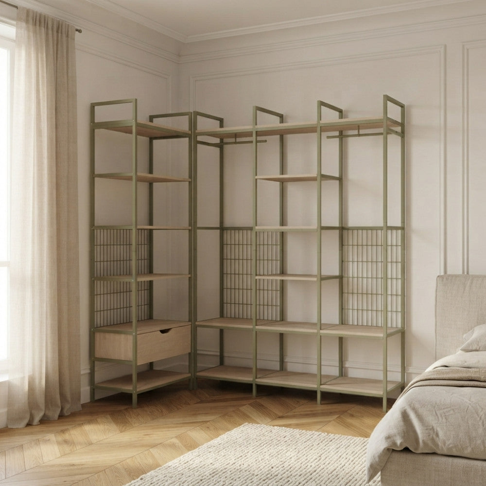 aqaba-armario-abierto-modular-de-3-elementos-en-metal-y-madera-l140xa179-5-cm__Verde