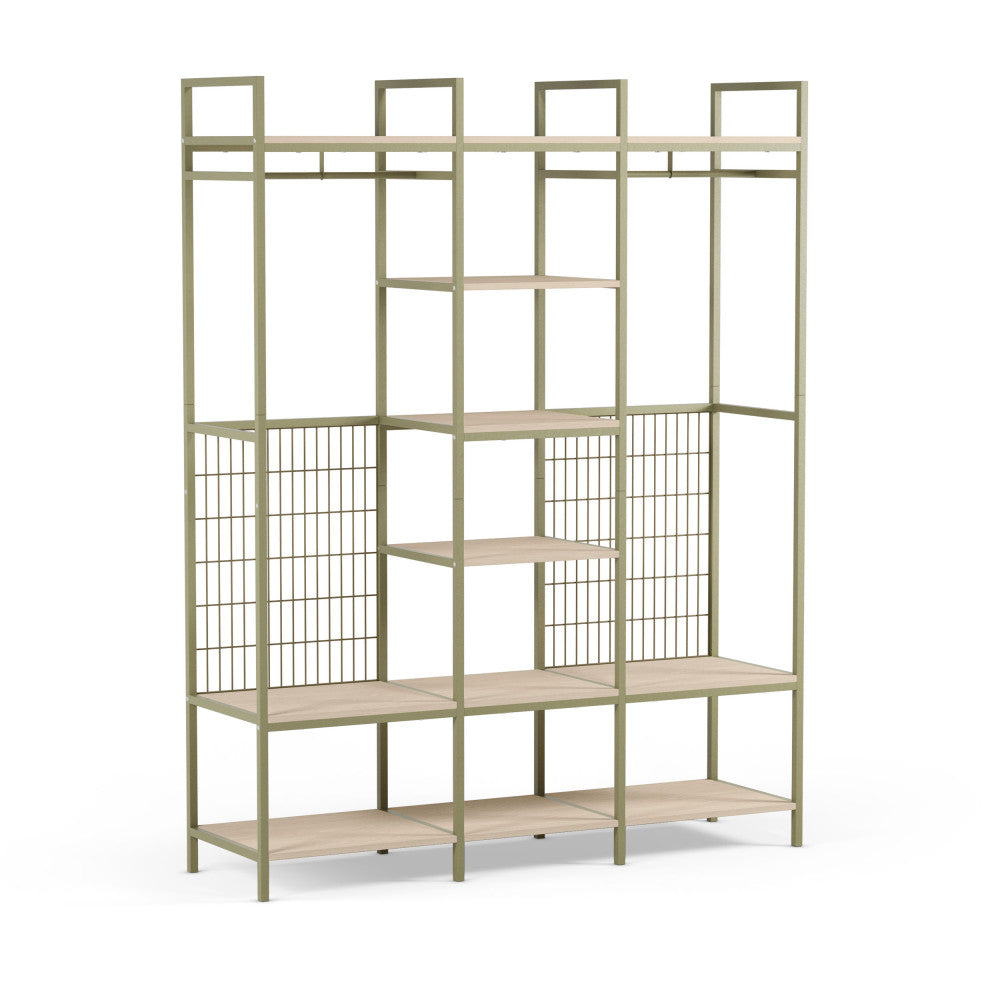aqaba-armario-abierto-modular-de-3-elementos-en-metal-y-madera-l140xa179-5-cm__Verde