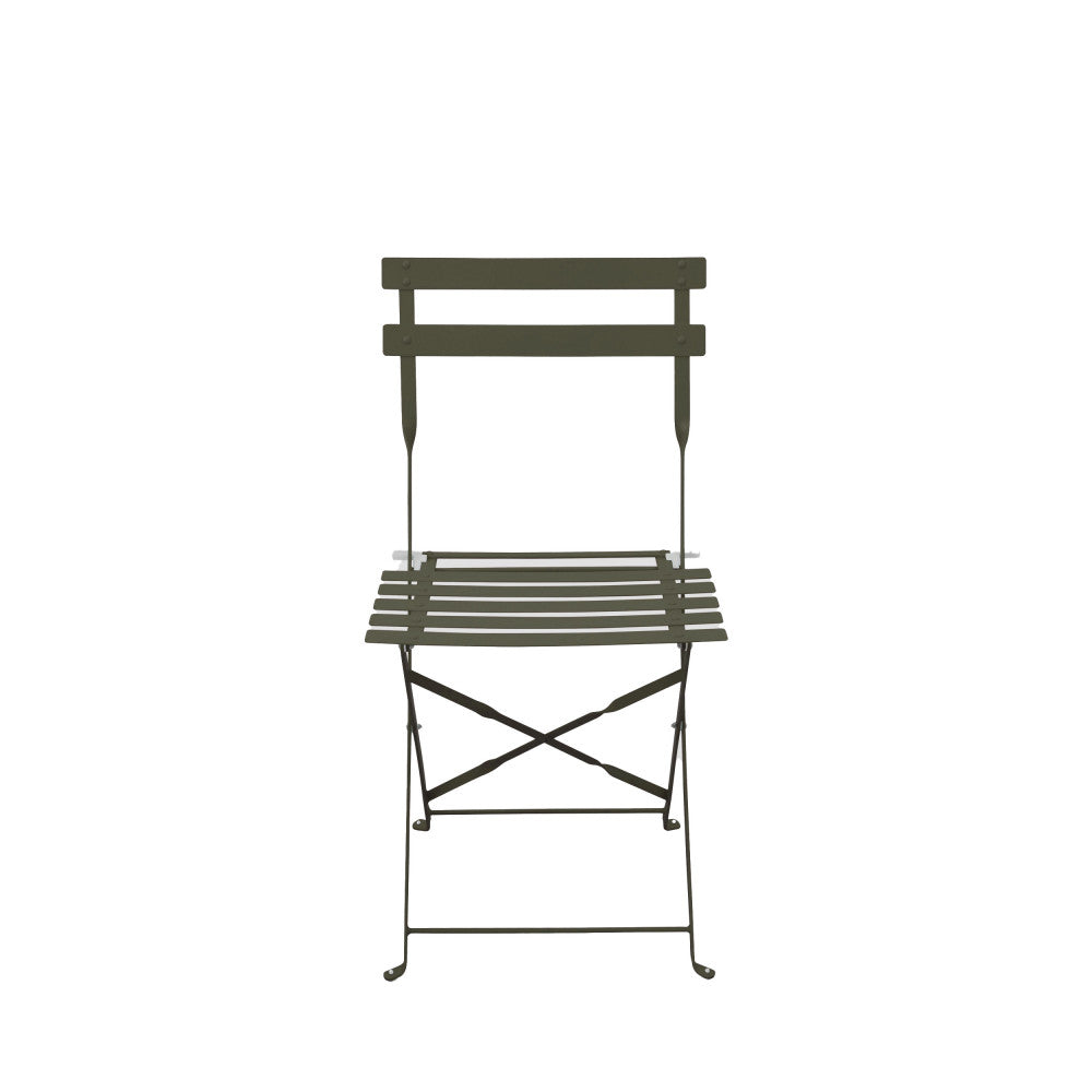 marseille-conjunto-bistro-plegable-para-2-personas-en-acero__Caqui verde