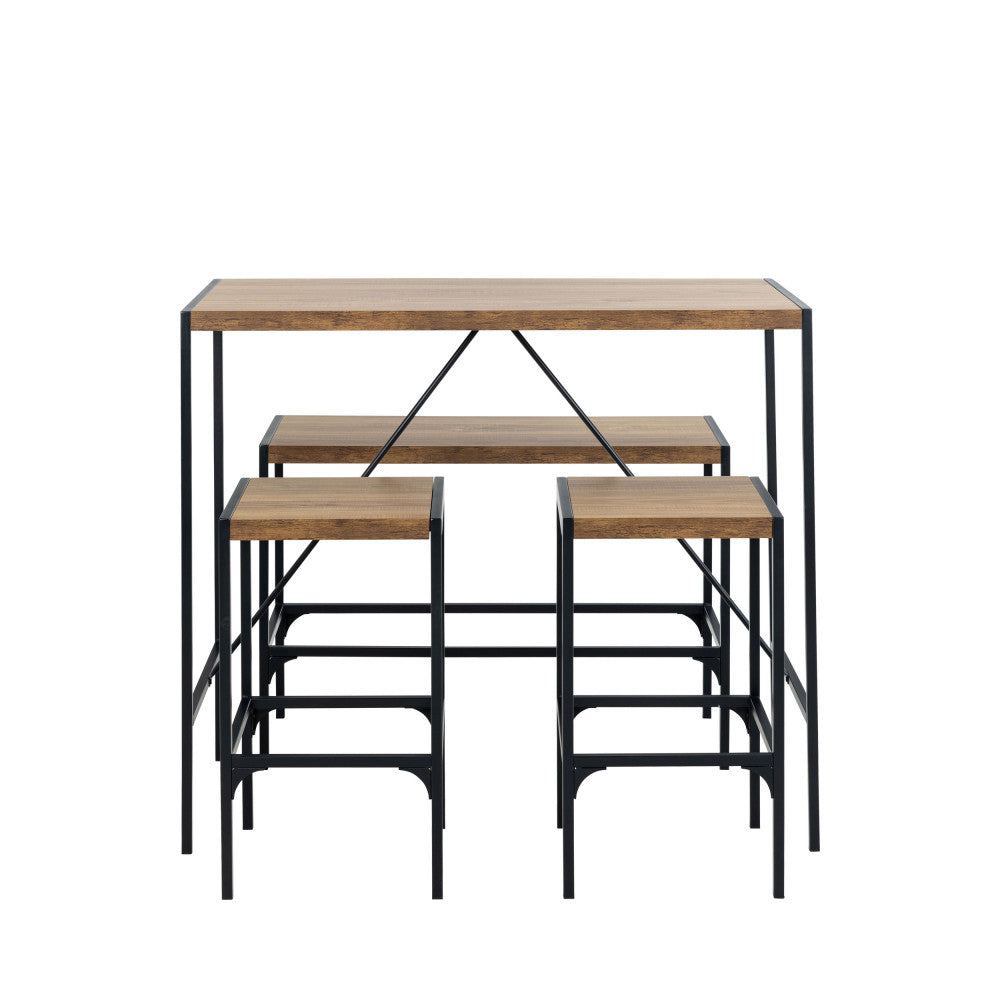 skal-conjunto-de-mesa-de-bar-para-4-personas-en-madera-y-metal-h105cm__Madera clara