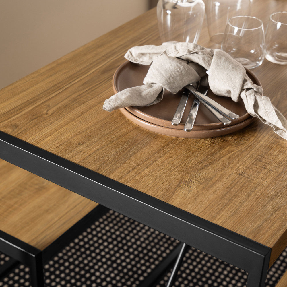 skal-conjunto-de-mesa-de-bar-para-4-personas-en-madera-y-metal-h105cm__Madera clara