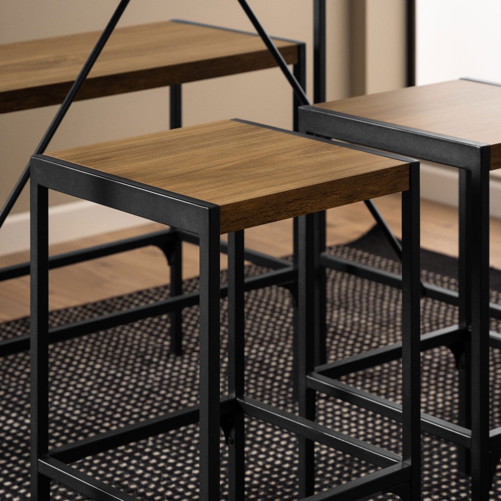 skal-conjunto-de-mesa-de-bar-para-4-personas-en-madera-y-metal-h105cm__Madera clara