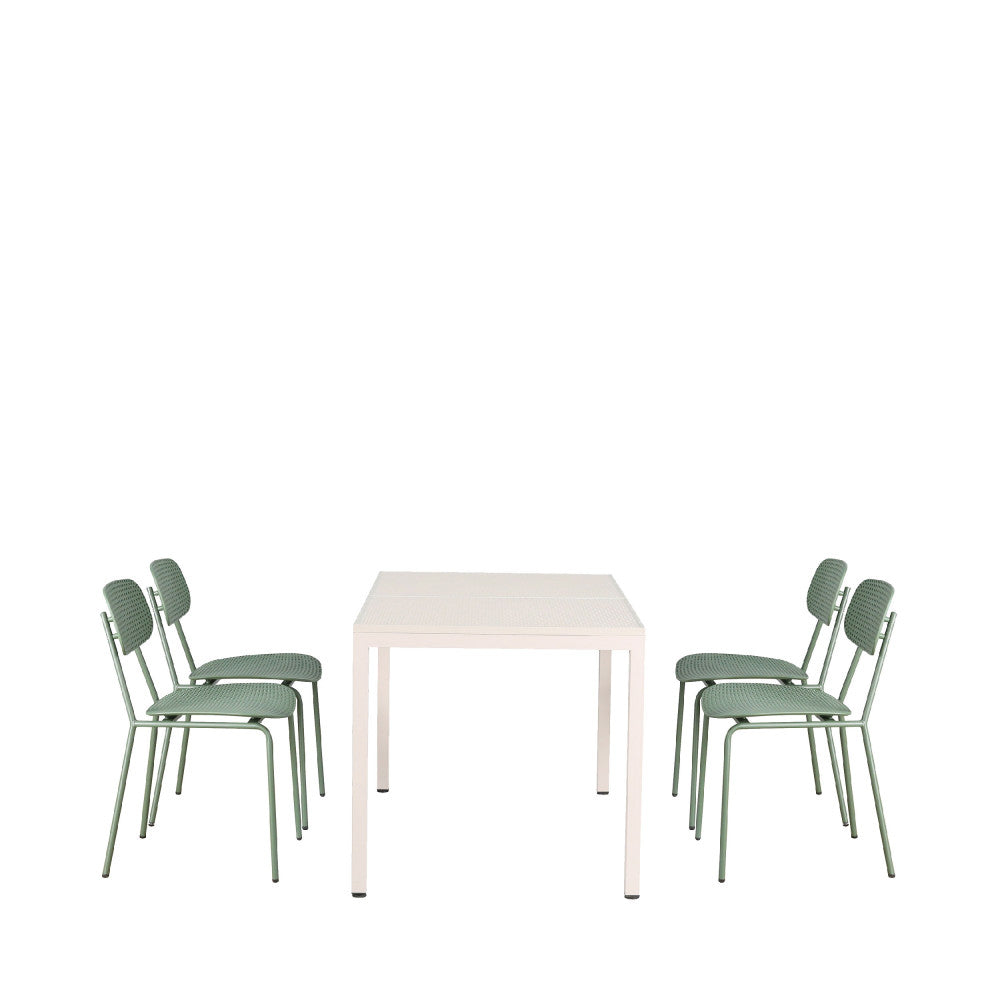 orka-conjunto-de-mesa-y-4-sillas-de-metal__Verde