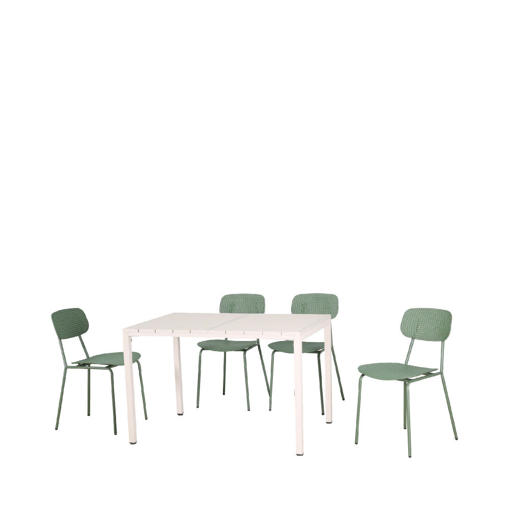 orka-conjunto-de-mesa-y-4-sillas-de-metal__Verde