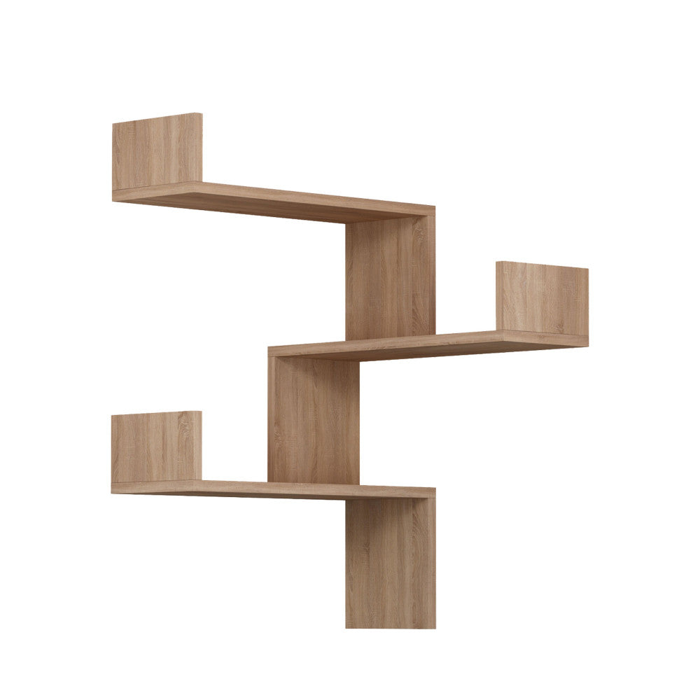 lucia-estanteria-de-esquina-de-pared-de-madera-l60cm__Madera clara Imagen