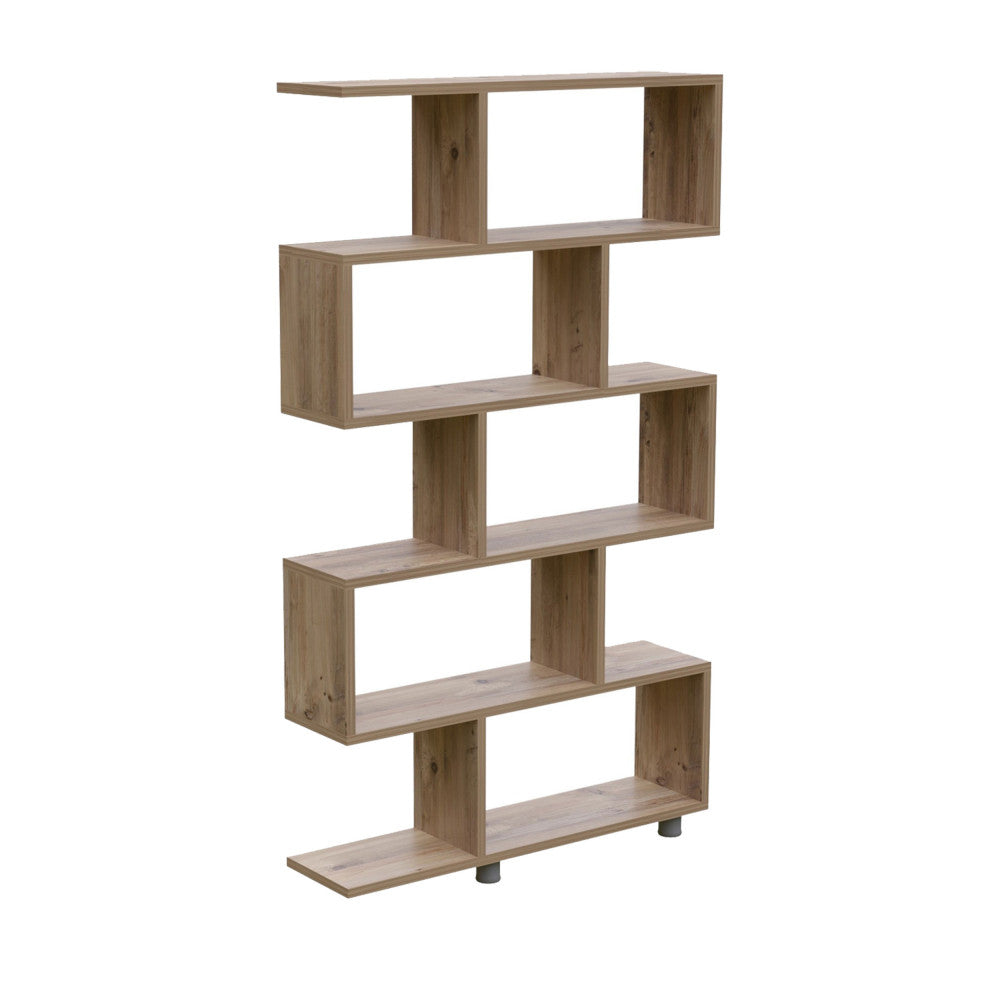 elio-estanteria-de-madera-de-h156cm__Madera clara
