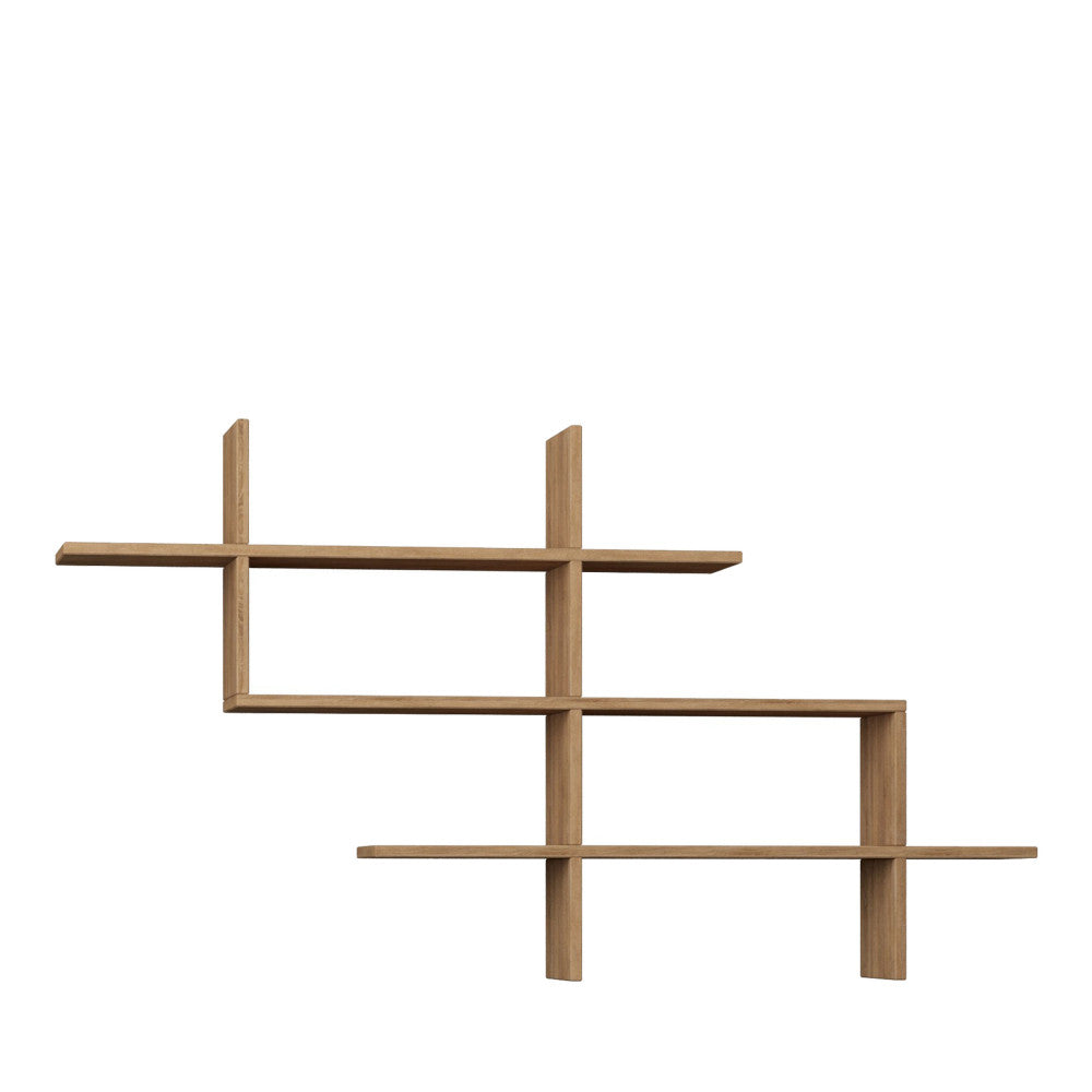 graph-estanteria-de-pared-de-madera-l150cm__Madera clara
