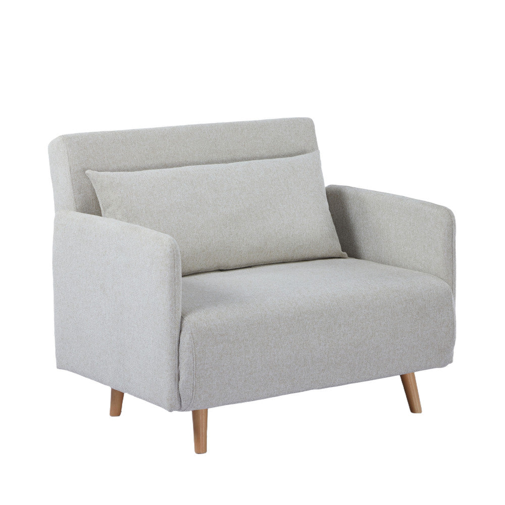 belushi-sillon-convertible-de-tela-con-patas-de-madera-clara__Beige Imagen